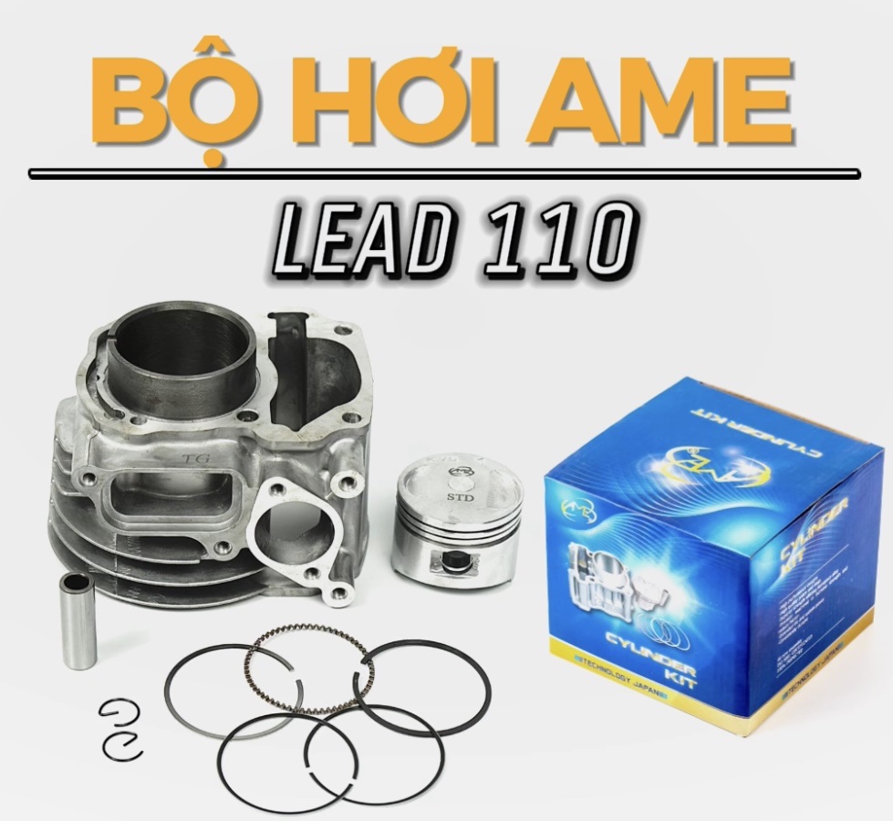 Bộ hơi/Xylanh Ame dòng xe ga (đủ mã)
