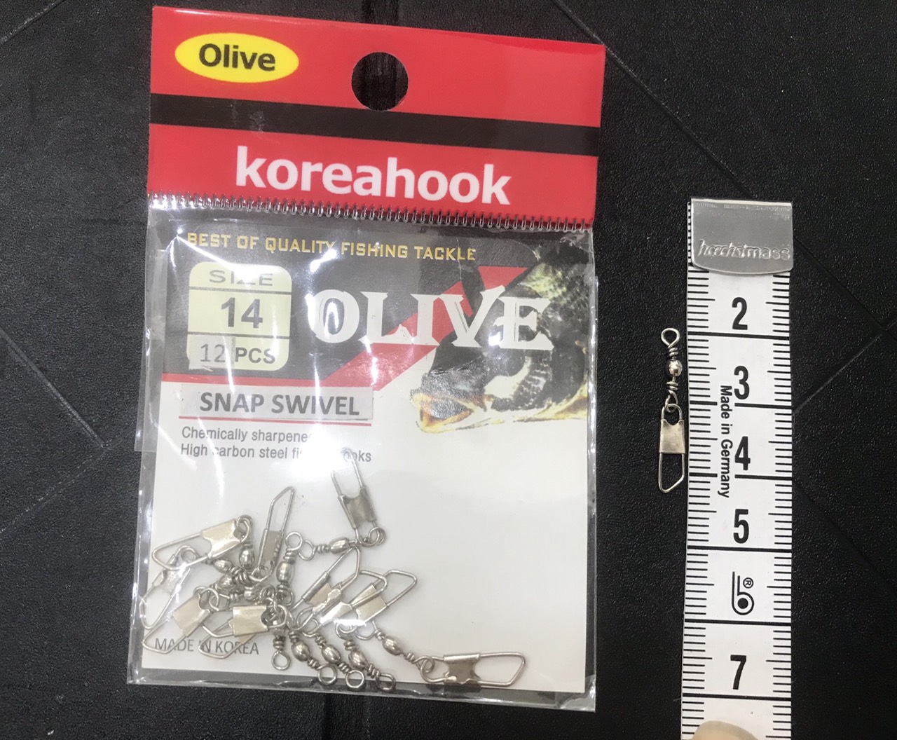 khóa lure ma ní chống xoắn