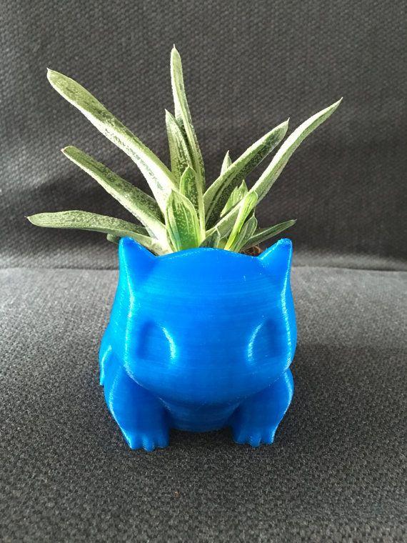 Chậu cây pokemon siêu dễ thương - Cute Bulbasaur planter
