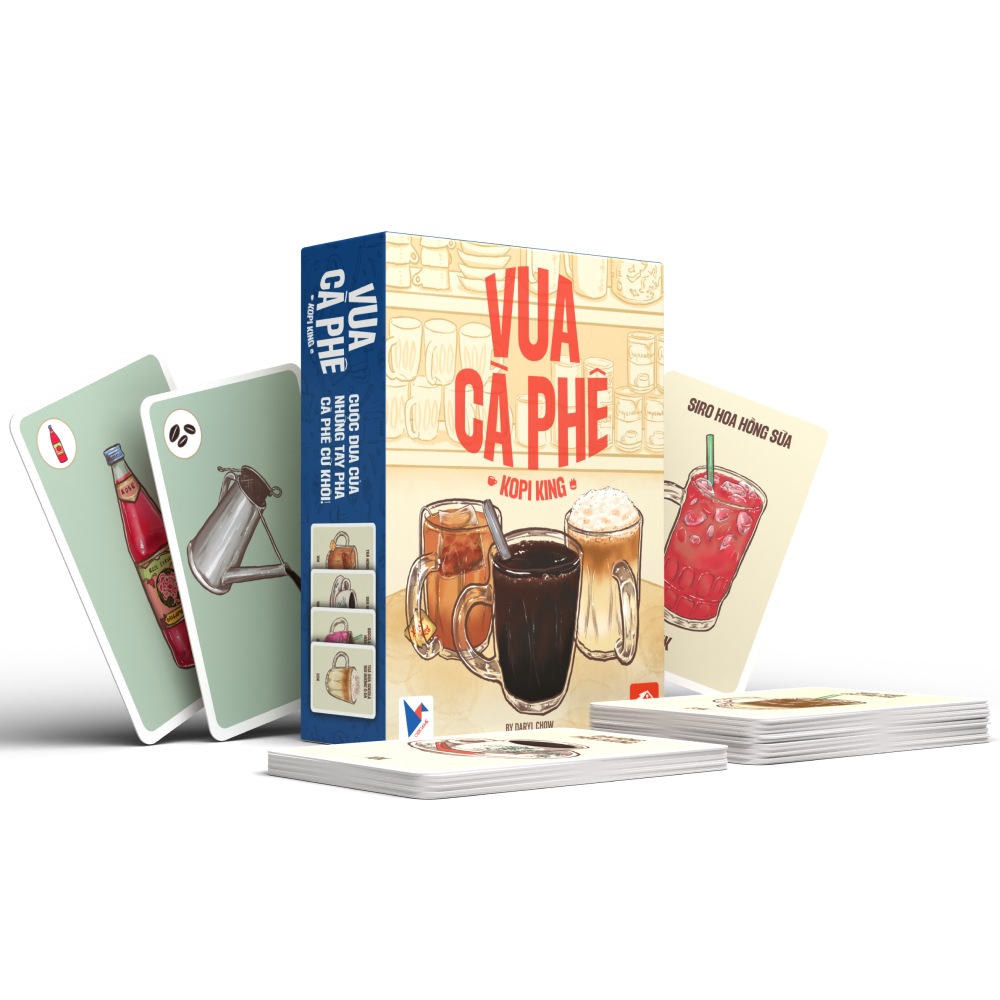 Vua Cà Phê | Board game, game thẻ bài Vua Cafe