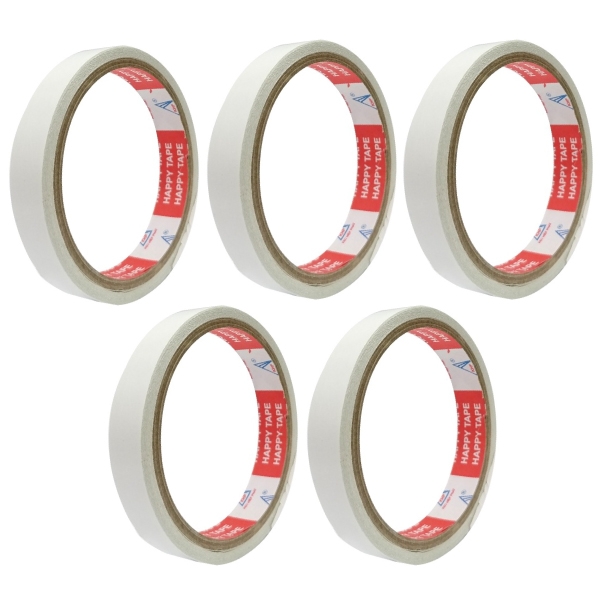 Bộ 5 Băng Keo Giấy 2 Mặt 1F5