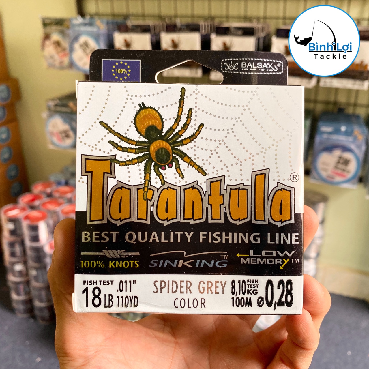 [HCM]Dây Cước Câu Cá TARANTULA BALSAX Cước Nhện 100m