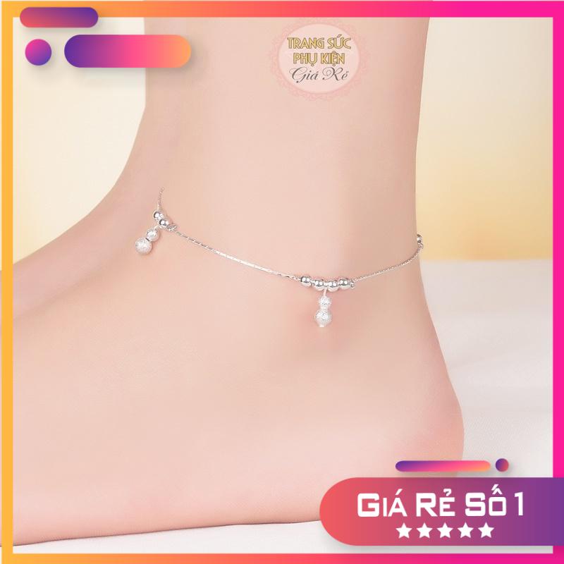 [Giảm Sốc] Lắc Chân Bạc Ý 925 thời trang Hàn Quốc
