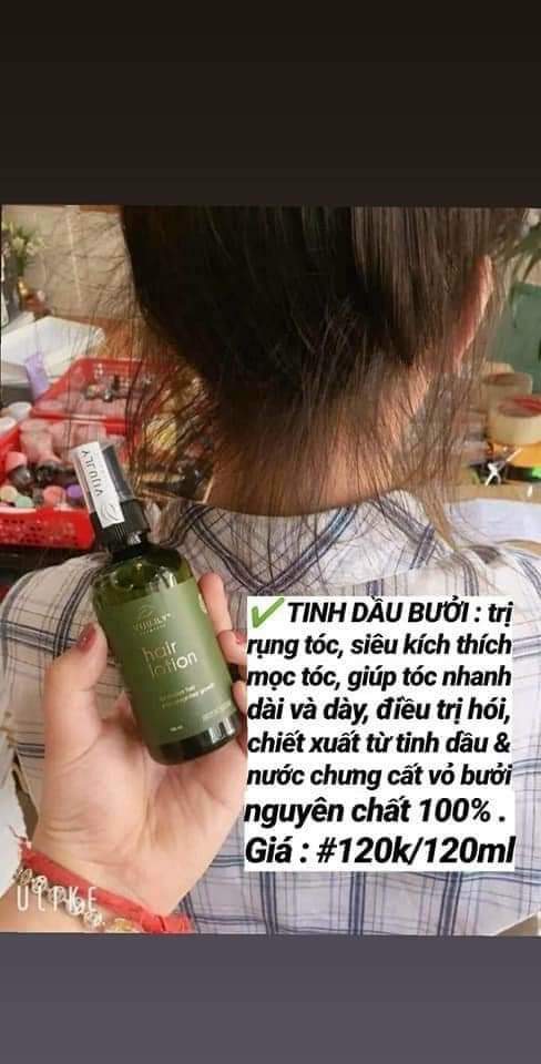 Xịt bưởi Vijully giúp kích mọc tóc và ngăn rụng tóc
