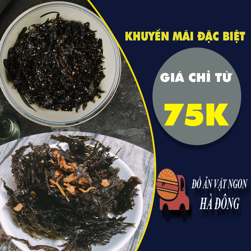 250Gr Rong biển cháy tỏi
