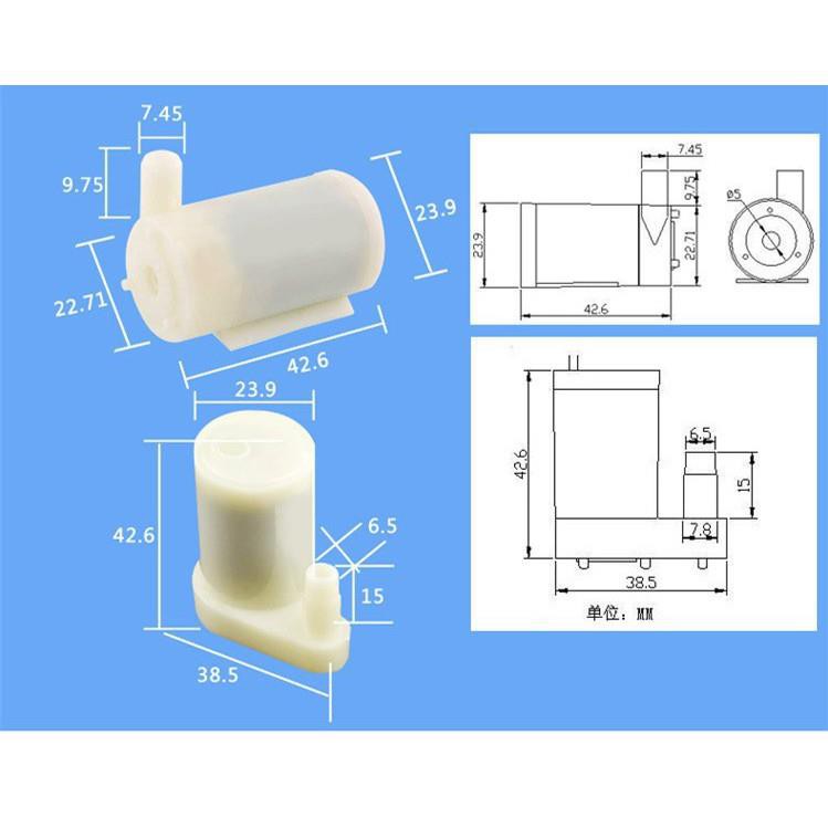 Máy Bơm Chìm Mini 3-4.5VDC