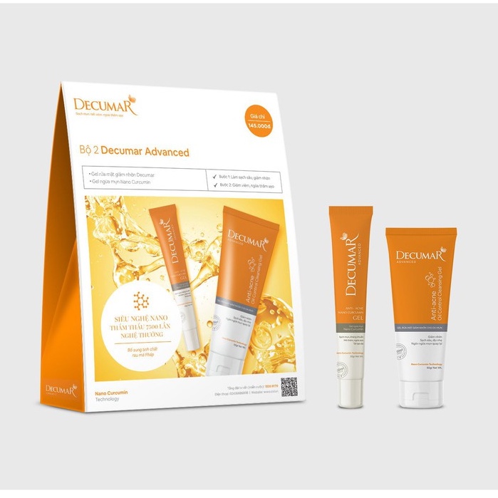 Decumar Gel ngừa mụn Decumar Advanced 20gr - sạch mụn - kháng khuẩn - mờ thâm ...