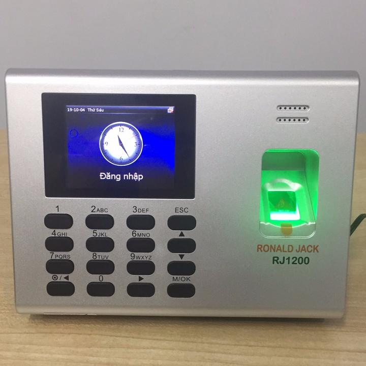 Máy chấm công vân tay & thẻ từ  Ronal Jack RJ1200