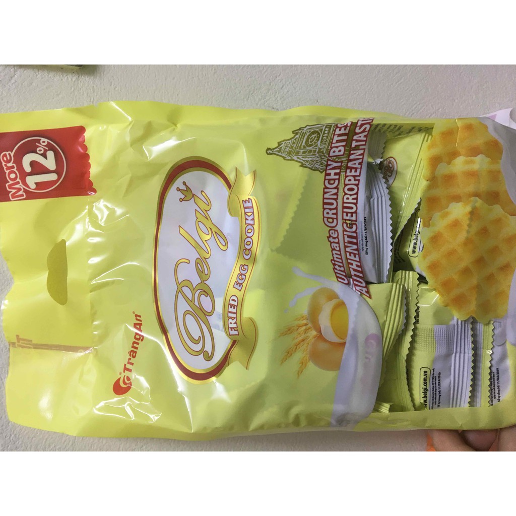 Bánh trứng sữa Belgi 18 gói 250g