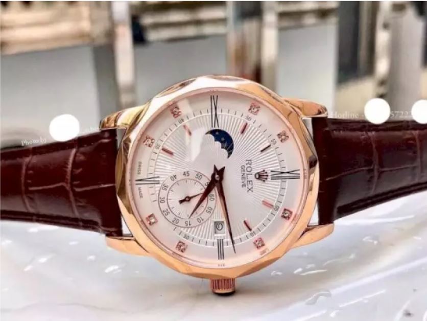 [ ĐỒNG HỒ BẢO TÍN ] Đồng Hồ Nam Lex762 Automatic Mặt Đá - Size 40mm + Thẻ Bảo Hành
