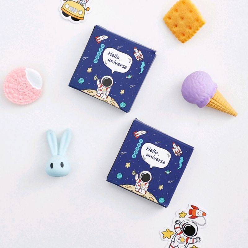 Set 45 Sticker Dán Hình Phi Hành Gia Cute nhà BCor