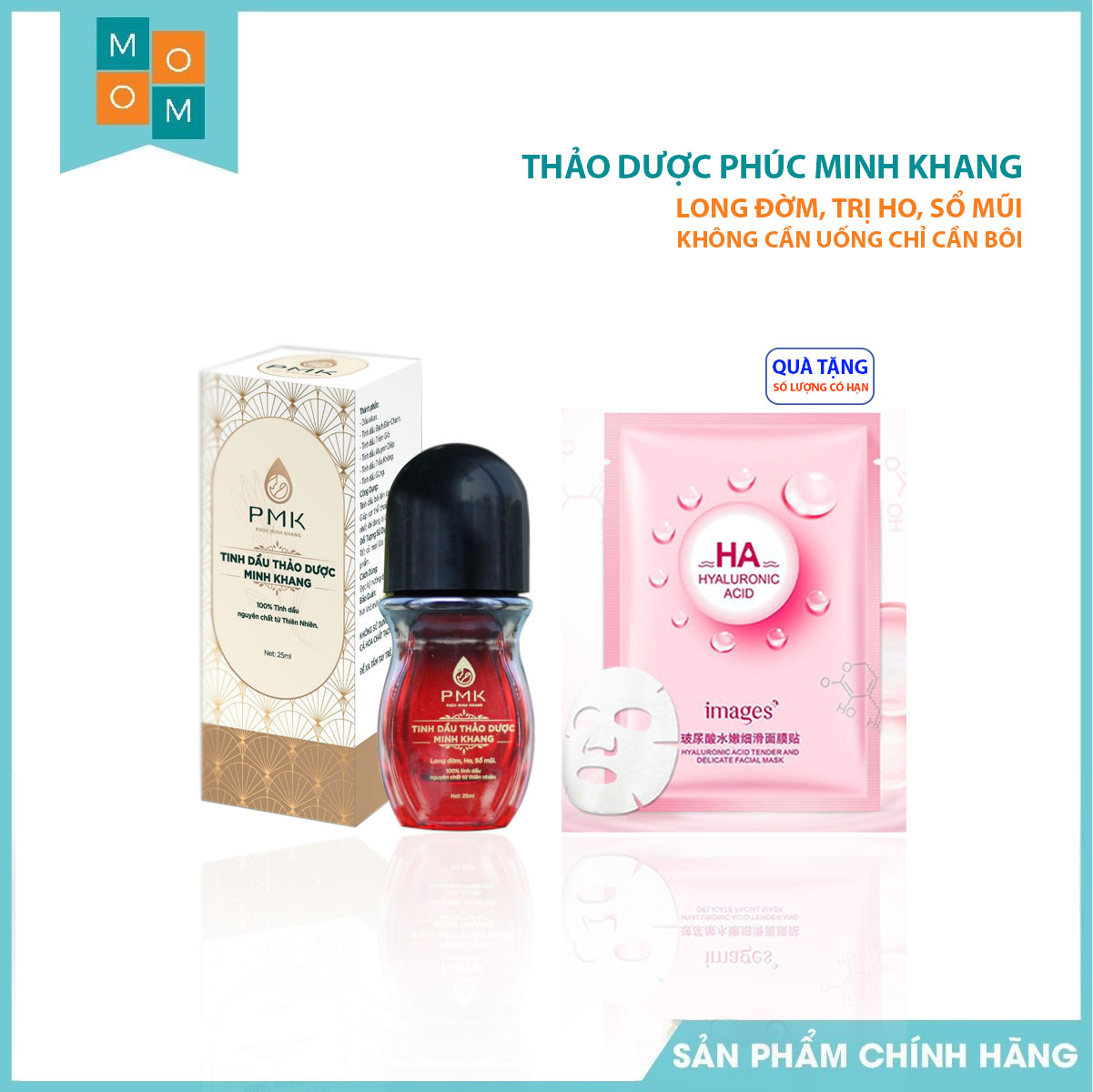 Tinh dầu thảo dược ho Phúc Minh Khang