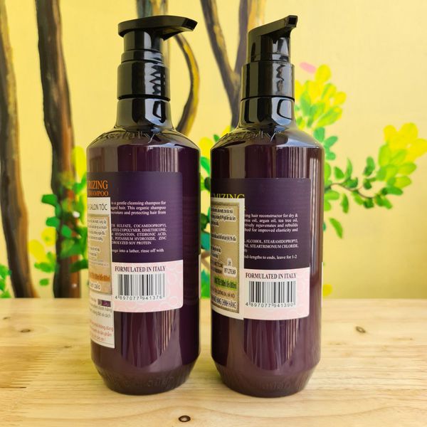 DẦU GỘI XẢ LUSSTALY COLLAGEN E 500ML*2