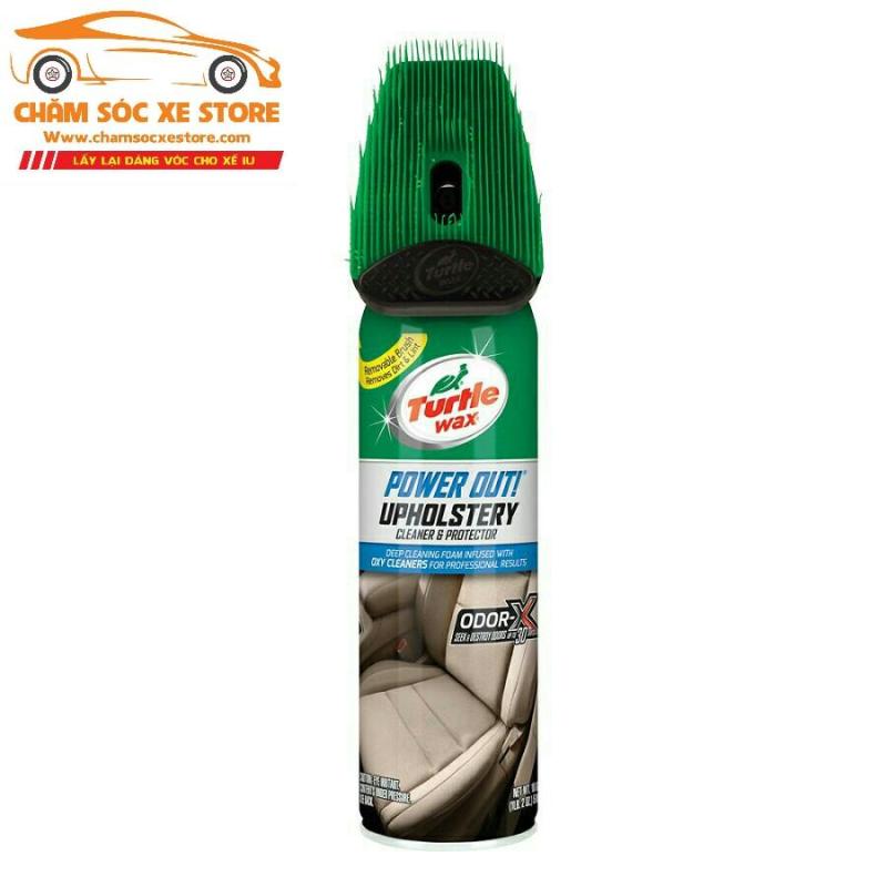 Dung Dịch Làm Sạch Vải Nỉ, Ghế Da Turtle Wax Upholstery Cleaner 510g