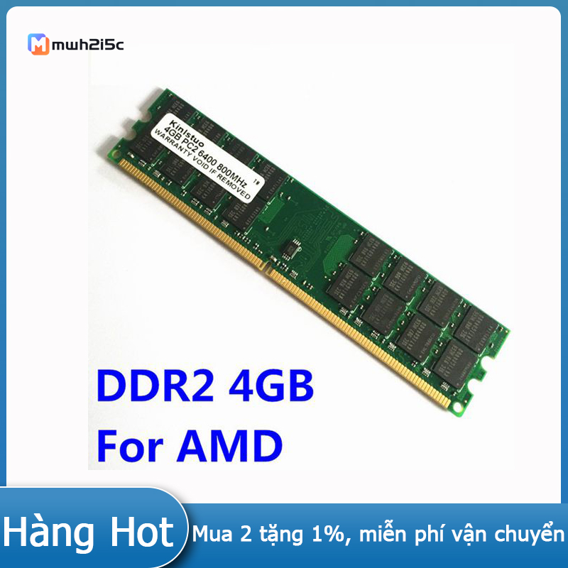 Ram ddr2 4gb 800mhz ddr2 800 4gb memory ddr2 4g for amd pc accessories