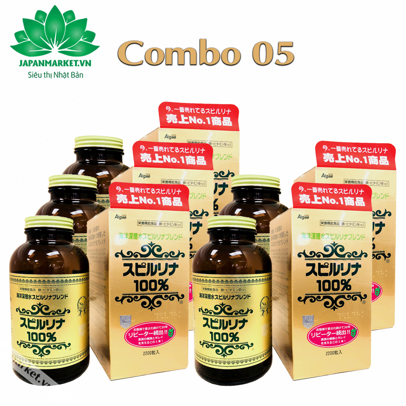 TẢO XOẮN SPIRULINA NHẬT BẢN