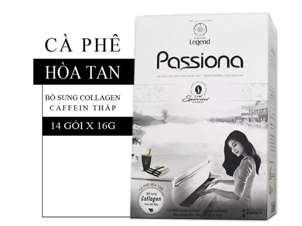 CÀ PHÊ SỮA TRUNG NGUYÊN LEGEND PASSIONA 4IN1  240g ( 14 GÓI *16G) - 22464