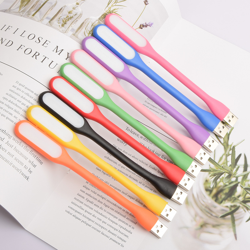 (CHỌN MÀU YÊU THÍCH) Đèn LED Đọc Sách MINI Siêu Sáng Dùng Cổng USB