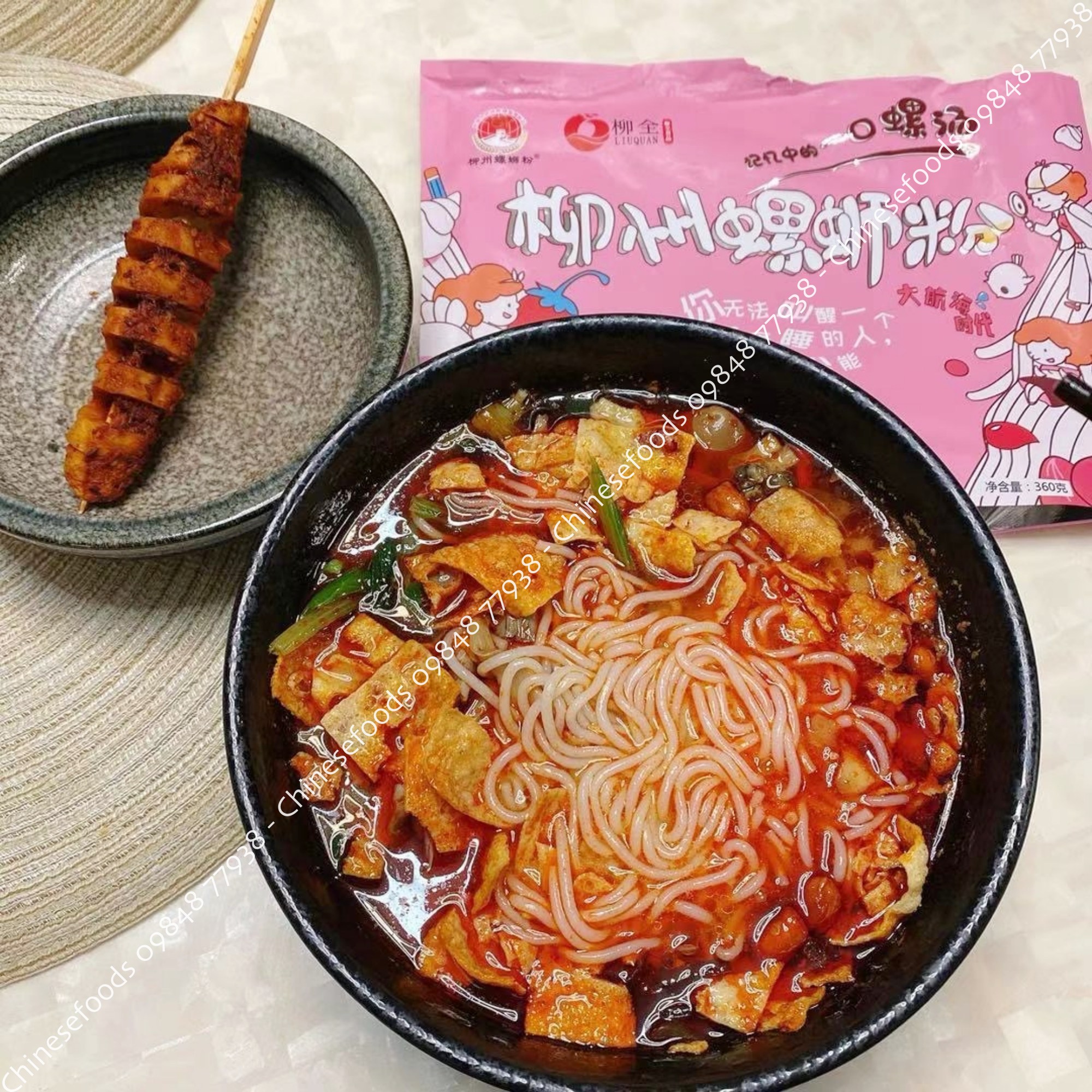 Bún Ốc Lẫu Tôm Chua Cay