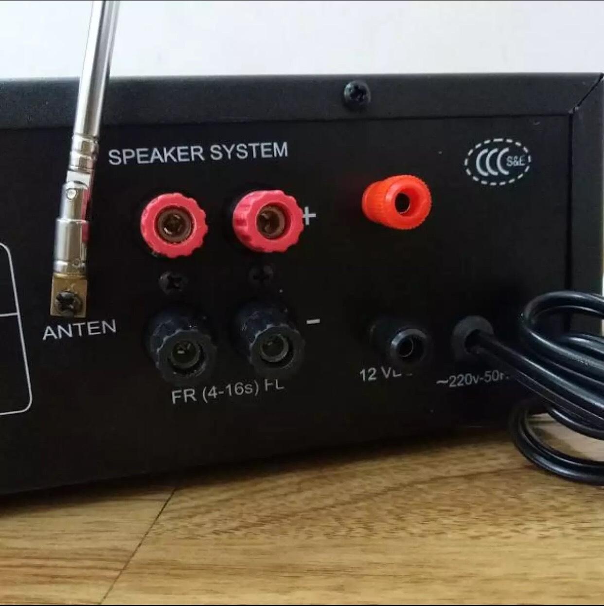 Ampli mini DC12V Có BLUETOOTH USB Califlower BX-2277