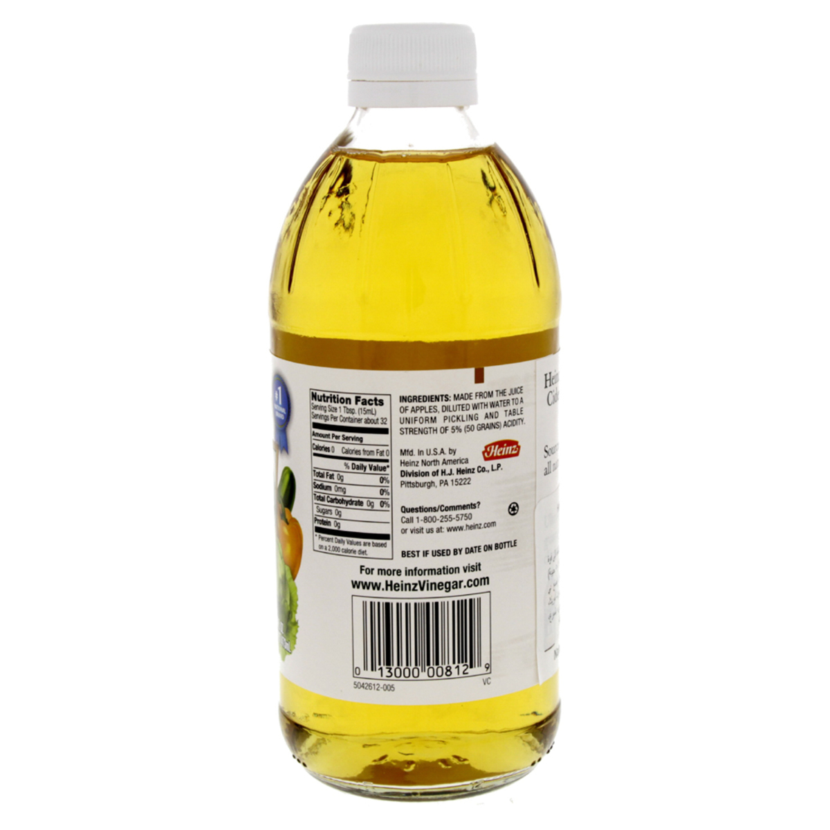 Dấm (Giấm) Táo Heinz Apple Cider Vinegar 473ml