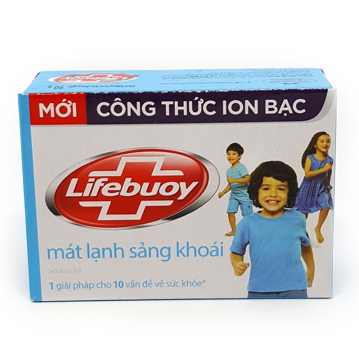 Combo 4 Cục Xà Bông Diệt Khuẩn 90g Lifebuoy (màu ngẫu nhiên)