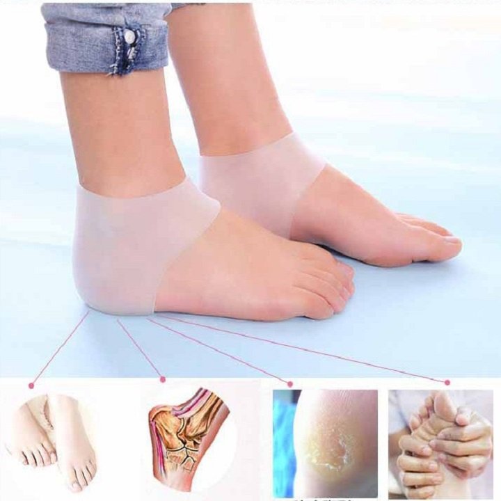 SILICON BẢO VỆ GÓT CHÂN, GIÚP GÓT CHÂN MỀM MẠI KHÔNG BỊ CHAI SẦN. TH 325