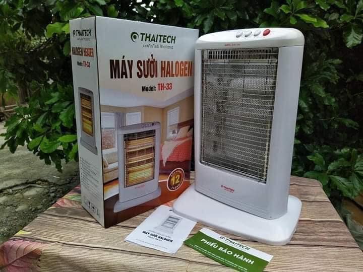 [ BÁN CHẠY] Máy sưởi halogen Thaitech 3 bóng sưởi