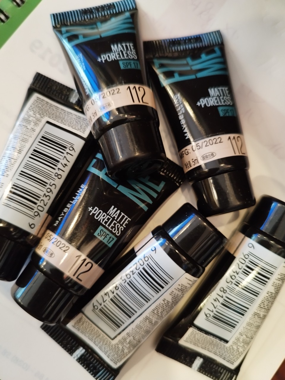 kem nền maybelline fitme matte +poreless spf17+ #112 - 5ml