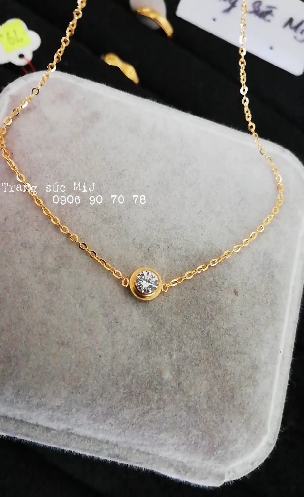 [Nhiều mẫu] DÂY CHUYỀN TITAN NỮ KHÔNG ĐEN GỈ _MÀU TRẮNG/VÀNG [Trang sức MiJ]