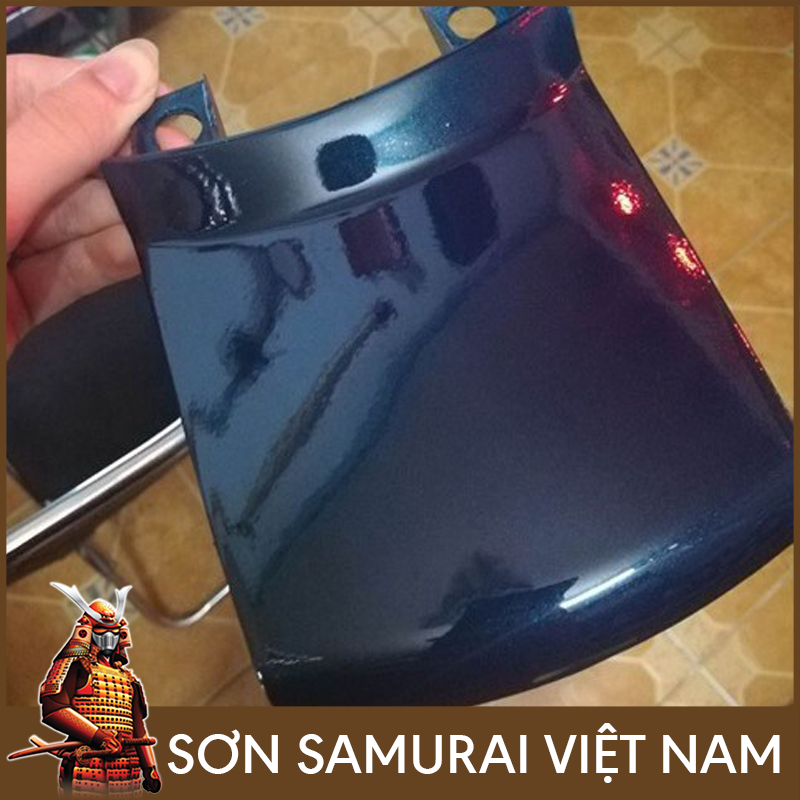 Sơn samurai xanh nhớt - Chai sơn mau xanh h612 sơn xịt samurai