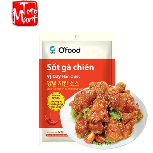 Sốt gà chiên O'Food Hàn Quốc (120g)