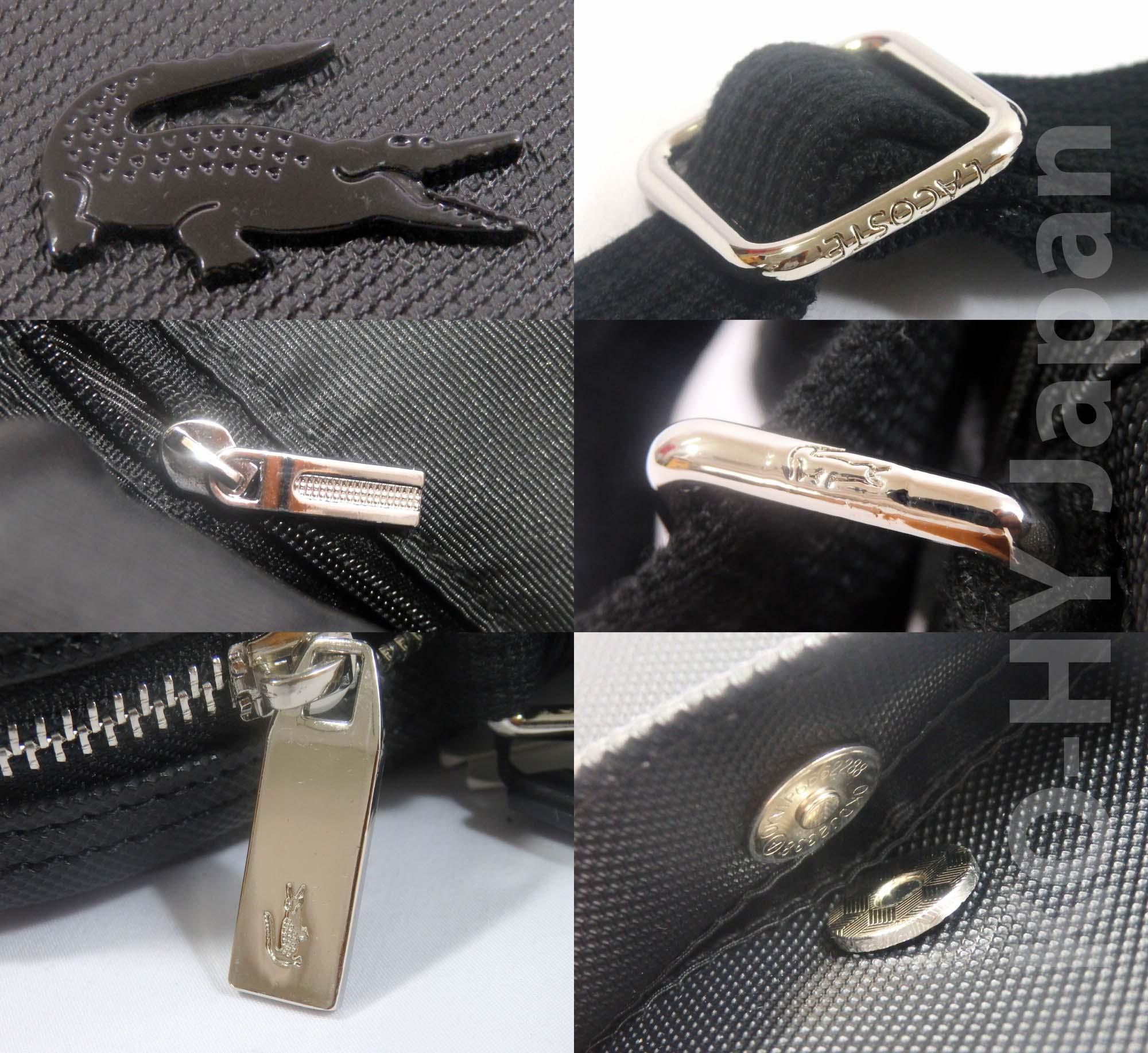 Túi thời trang nam đeo chéo LACOSTE Pochette-black
