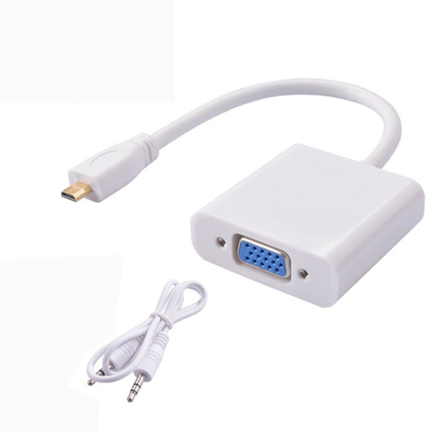 Cáp chuyển đổi Micro HDMI to VGA