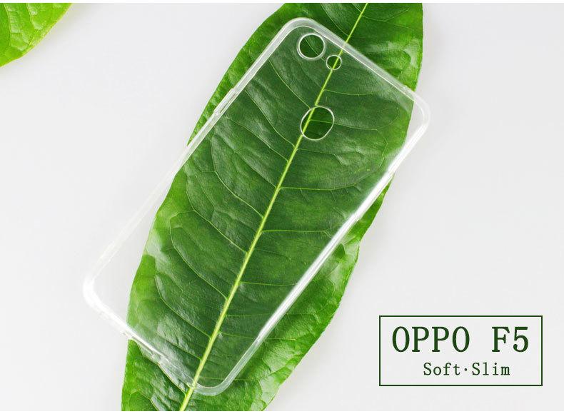 Ốp dẻo trong suốt Oppo F5