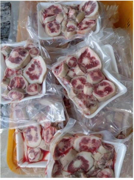 500g đuôi bò cắt sẵn loại ngon (ship hỏa tốc)
