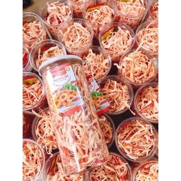 Mực Hấp Nước Cốt Dừa Siêu Ngon Hũ Pet 300g