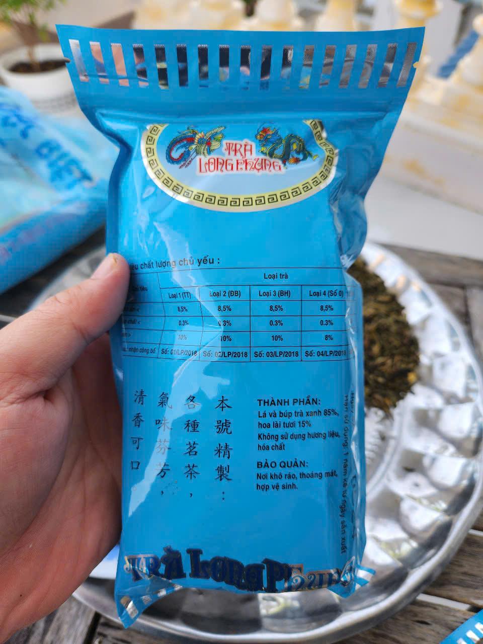 [500g] Trà Long Phụng xanh ướp hoa lài thích hợp pha trà đường, trà đá theo khẩu vị Miền Tây