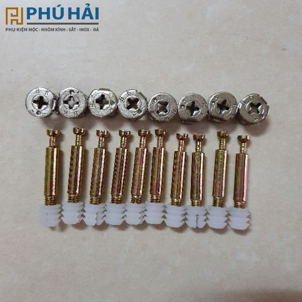 Ốc liên kết 3 thành phần, Ốc cam liên kết (10con/bich)