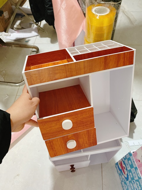 Tủ mini đựng mỹ phẩm đa năng đủ màu