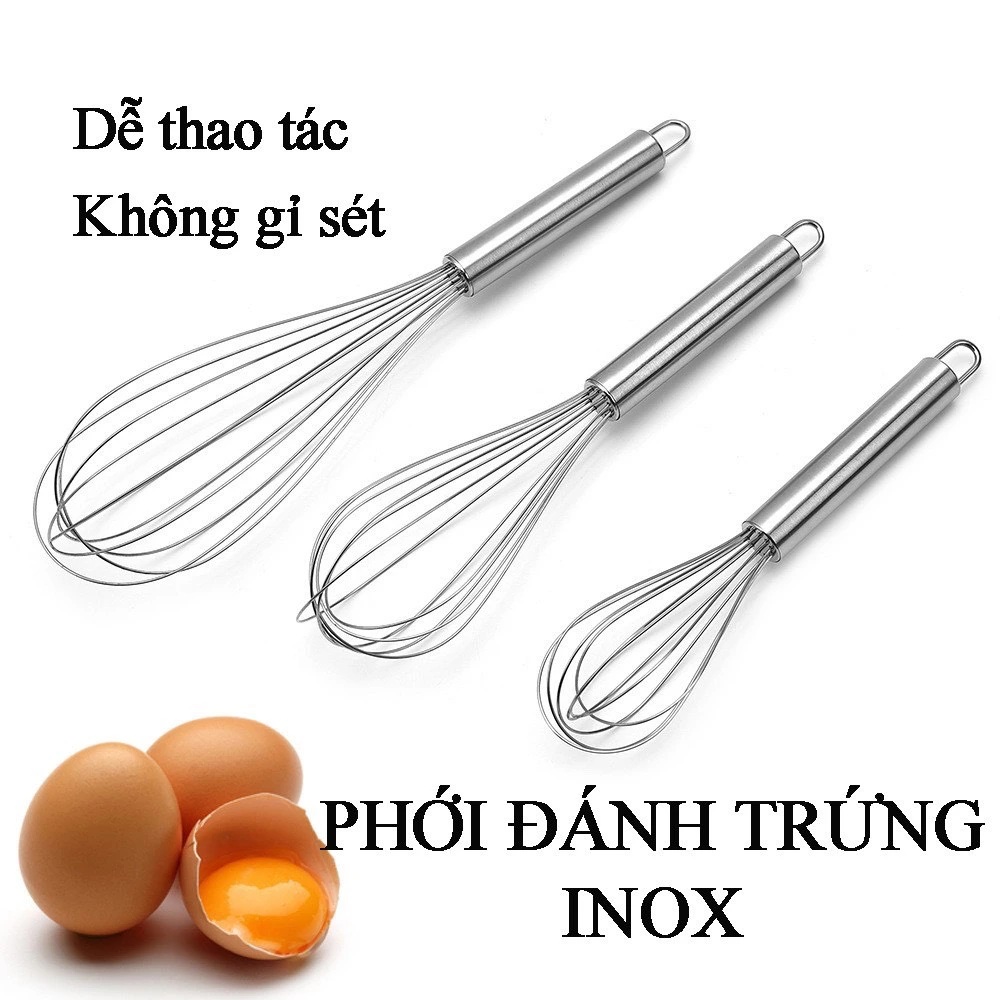 Dụng cụ đánh trứng / Phới lồng đánh trứng inox