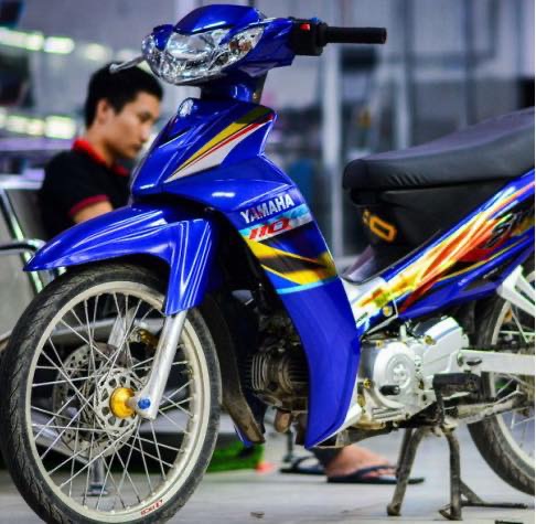 [ QUÍ KHÁCH VUI LÒNG MANG TEM RA TIỆM CHO THỢ DÁN] TEM RỜI Sirius chế dán xe xanh gp decal  Crom