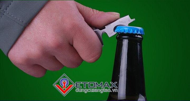 Móc chìa khóa đa năng 8 trong 1 Keytool