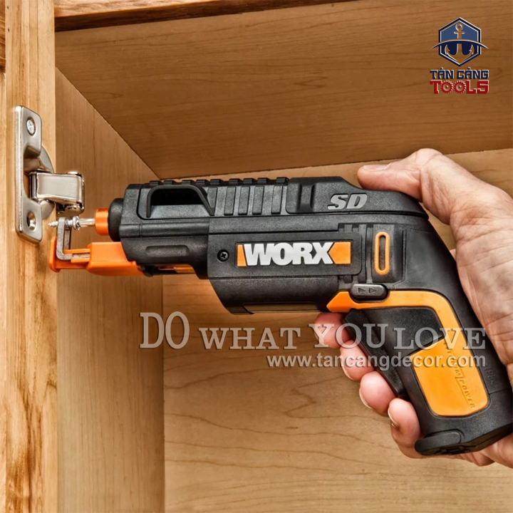 Máy Vặn Vít Đa Năng Dùng Pin 4V Worx WX255
