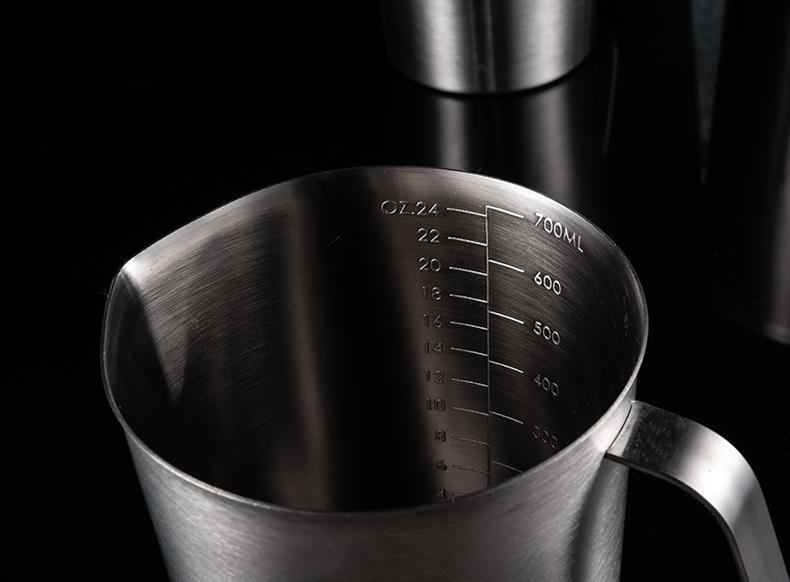 Ly inox mờ 304 có tay cầm - Onlycook