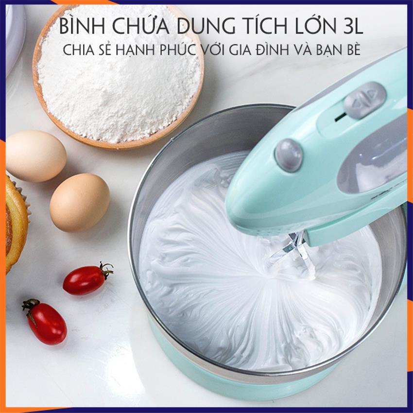 Máy đánh trứng, trộn bột cầm tay( dạng đứng) công suất 150W, 5 cấp độ