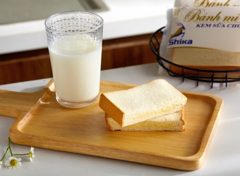 Bánh mỳ sandwich kem sữa chua Shika