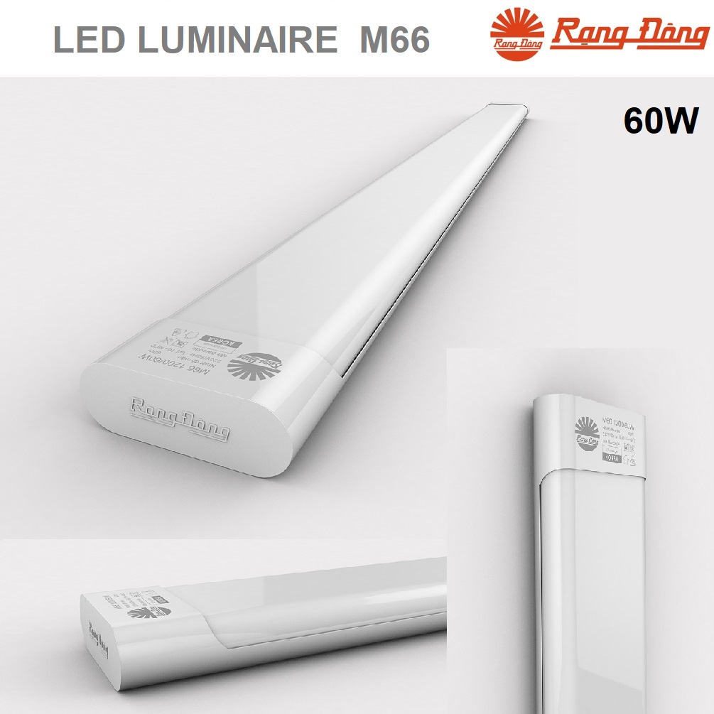 Led luminaire 60w 1200mm m66 rang dong vietnam