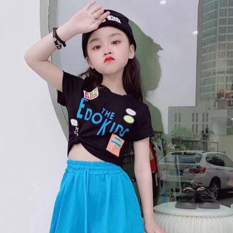 (Size 9-28Kg)Áo thun crotop cộc tay cotton siêu đáng yêu