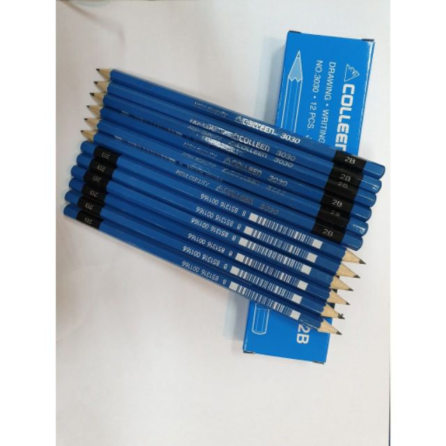 [HCM]Hộp viết chì colleen 2B (12 cây)
